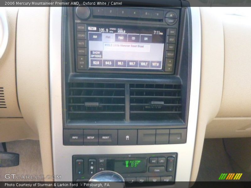 Oxford White / Camel 2006 Mercury Mountaineer Premier AWD