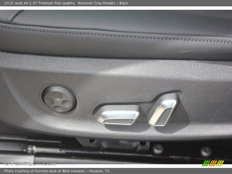 Monsoon Gray Metallic / Black 2015 Audi A4 2.0T Premium Plus quattro