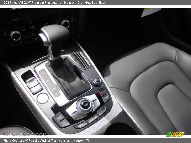 Monsoon Gray Metallic / Black 2015 Audi A4 2.0T Premium Plus quattro