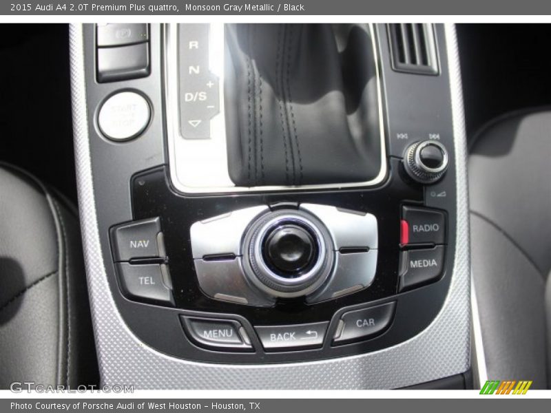 Monsoon Gray Metallic / Black 2015 Audi A4 2.0T Premium Plus quattro