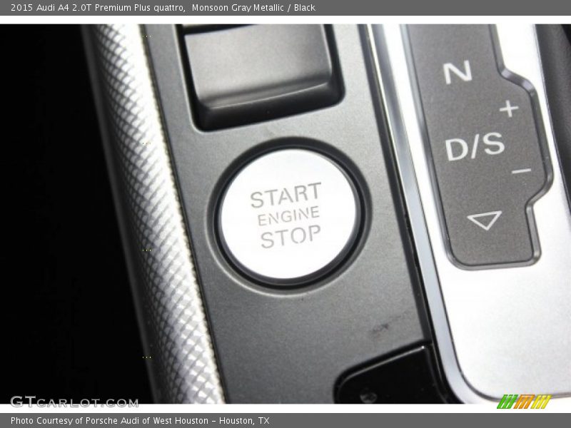 Monsoon Gray Metallic / Black 2015 Audi A4 2.0T Premium Plus quattro