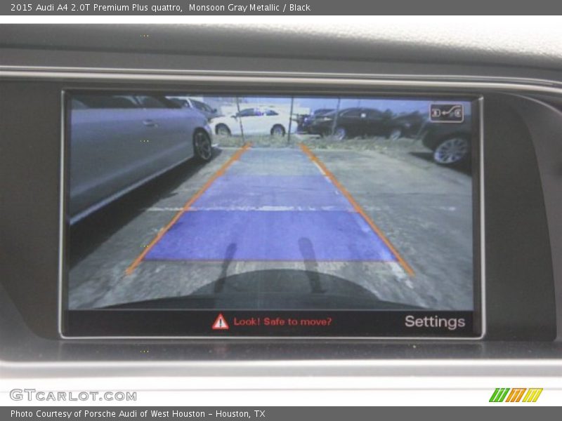 Monsoon Gray Metallic / Black 2015 Audi A4 2.0T Premium Plus quattro