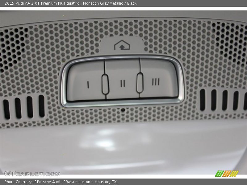 Monsoon Gray Metallic / Black 2015 Audi A4 2.0T Premium Plus quattro