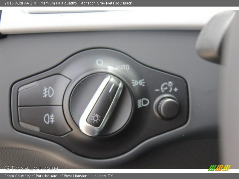 Monsoon Gray Metallic / Black 2015 Audi A4 2.0T Premium Plus quattro