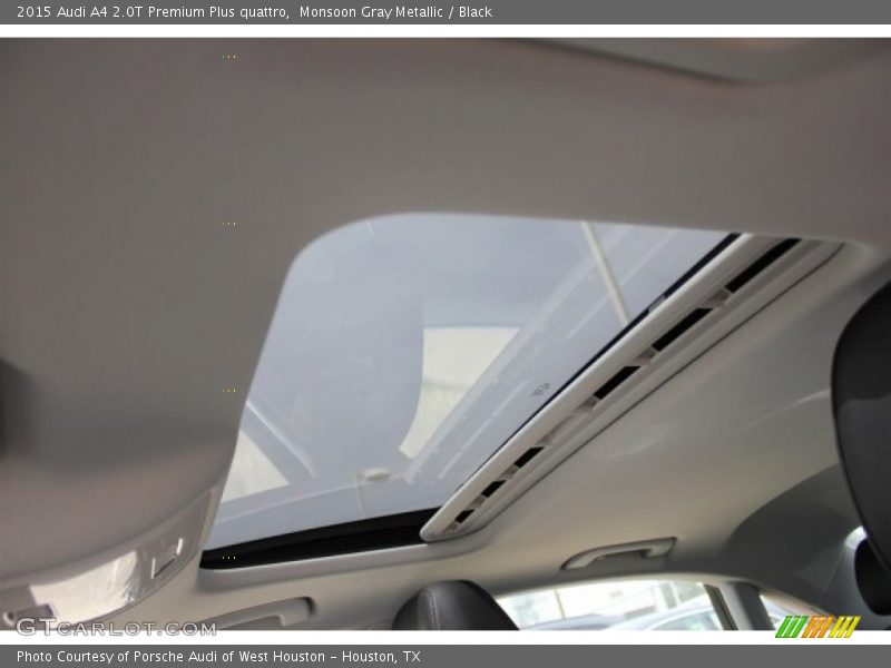 Monsoon Gray Metallic / Black 2015 Audi A4 2.0T Premium Plus quattro