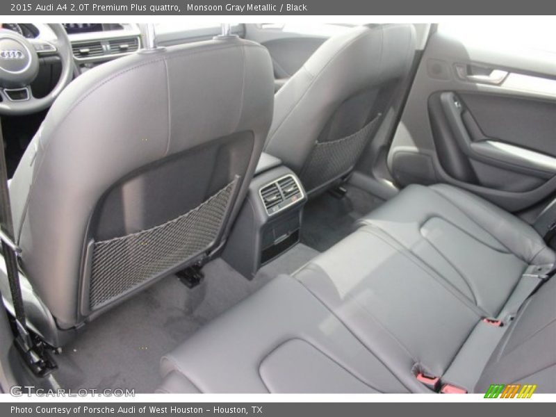 Monsoon Gray Metallic / Black 2015 Audi A4 2.0T Premium Plus quattro