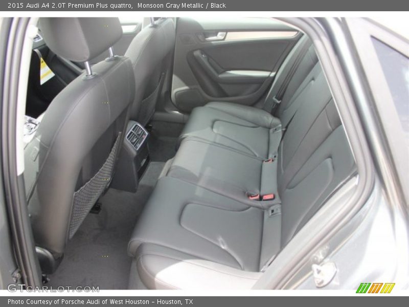 Monsoon Gray Metallic / Black 2015 Audi A4 2.0T Premium Plus quattro
