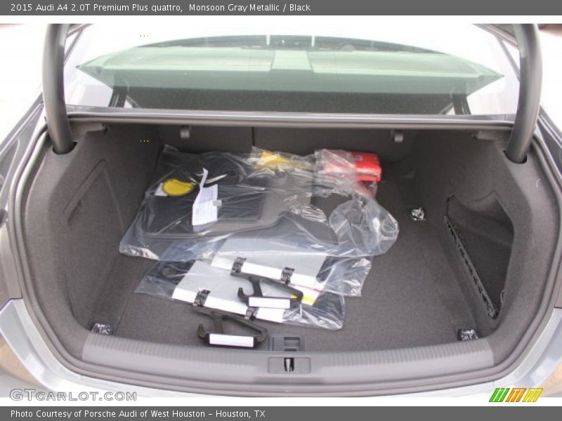 Monsoon Gray Metallic / Black 2015 Audi A4 2.0T Premium Plus quattro