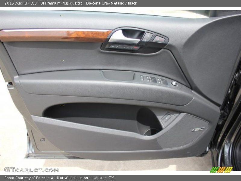 Daytona Gray Metallic / Black 2015 Audi Q7 3.0 TDI Premium Plus quattro