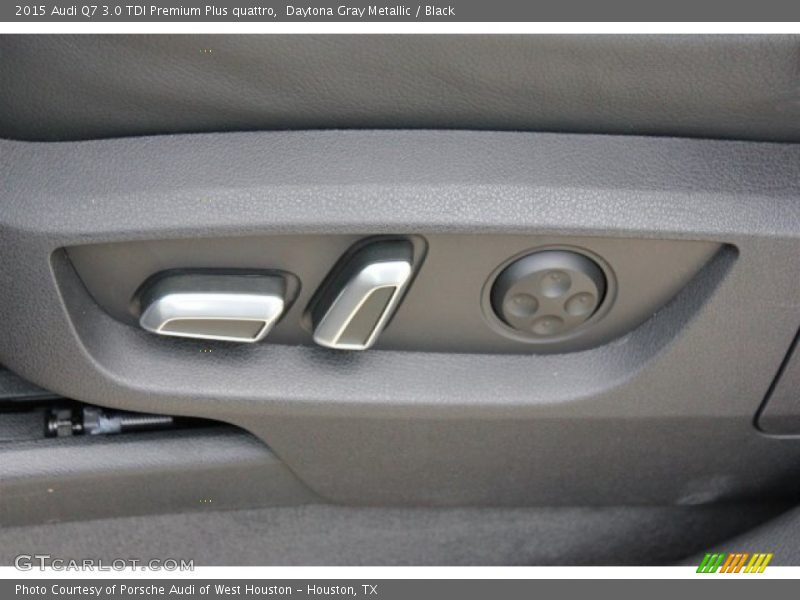 Daytona Gray Metallic / Black 2015 Audi Q7 3.0 TDI Premium Plus quattro