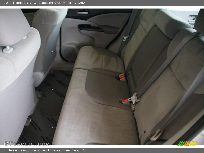 Alabaster Silver Metallic / Gray 2012 Honda CR-V LX