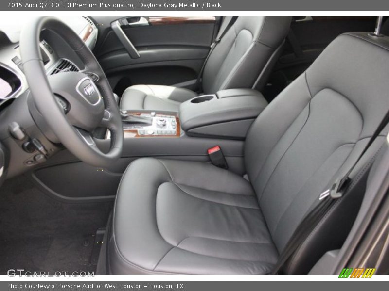 Daytona Gray Metallic / Black 2015 Audi Q7 3.0 TDI Premium Plus quattro
