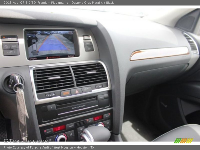 Daytona Gray Metallic / Black 2015 Audi Q7 3.0 TDI Premium Plus quattro