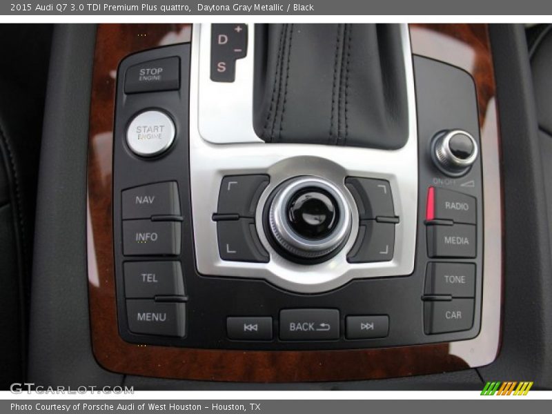 Daytona Gray Metallic / Black 2015 Audi Q7 3.0 TDI Premium Plus quattro