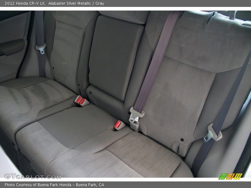 Alabaster Silver Metallic / Gray 2012 Honda CR-V LX