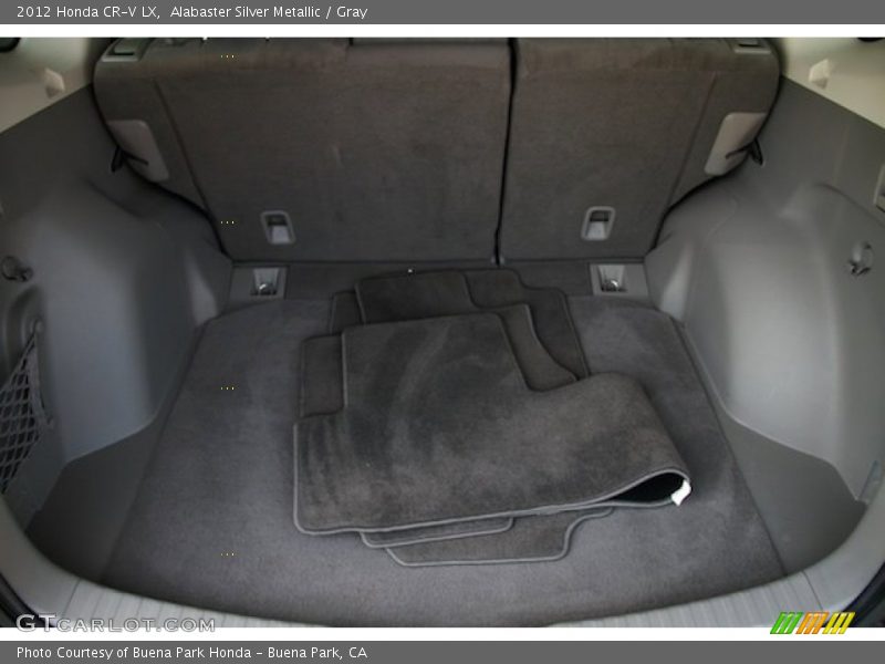 Alabaster Silver Metallic / Gray 2012 Honda CR-V LX