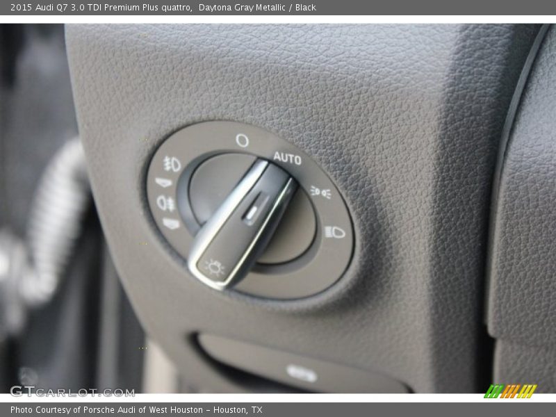 Daytona Gray Metallic / Black 2015 Audi Q7 3.0 TDI Premium Plus quattro