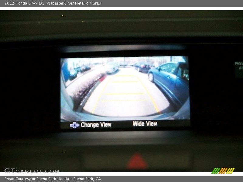 Alabaster Silver Metallic / Gray 2012 Honda CR-V LX