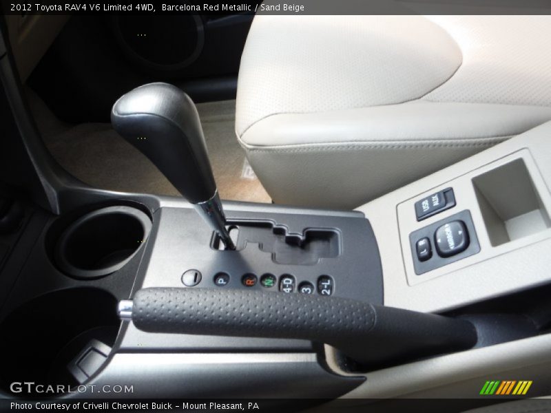 Barcelona Red Metallic / Sand Beige 2012 Toyota RAV4 V6 Limited 4WD