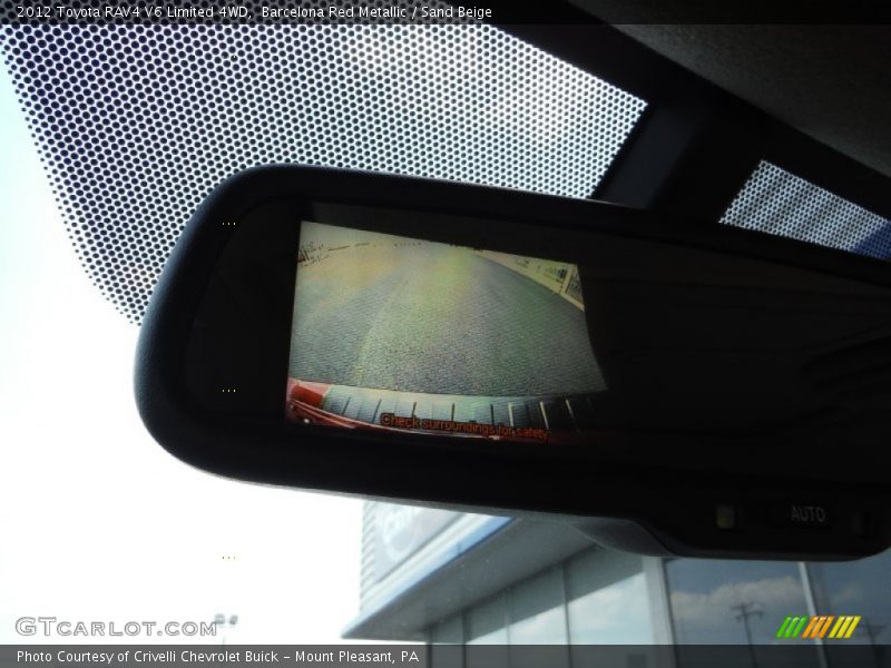 Barcelona Red Metallic / Sand Beige 2012 Toyota RAV4 V6 Limited 4WD