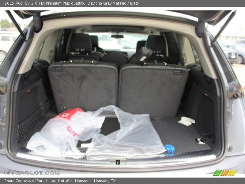 Daytona Gray Metallic / Black 2015 Audi Q7 3.0 TDI Premium Plus quattro