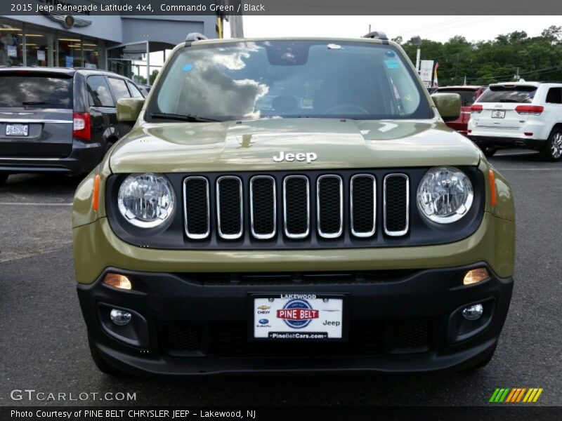 Commando Green / Black 2015 Jeep Renegade Latitude 4x4