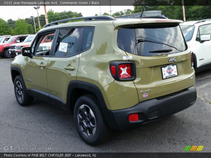 Commando Green / Black 2015 Jeep Renegade Latitude 4x4