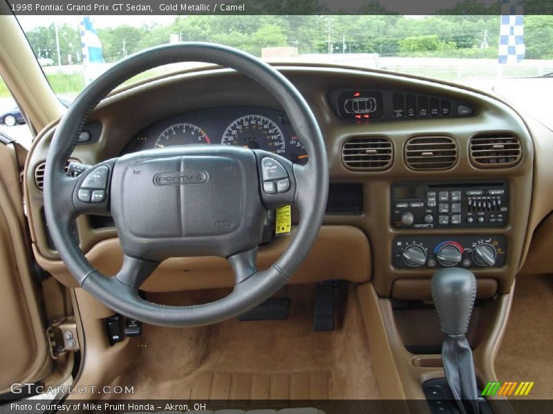 Gold Metallic / Camel 1998 Pontiac Grand Prix GT Sedan