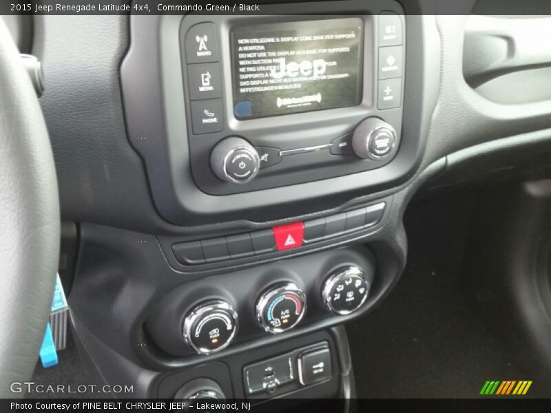 Commando Green / Black 2015 Jeep Renegade Latitude 4x4
