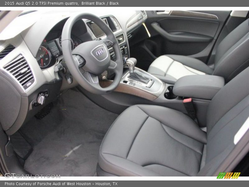 Brilliant Black / Black 2015 Audi Q5 2.0 TFSI Premium quattro