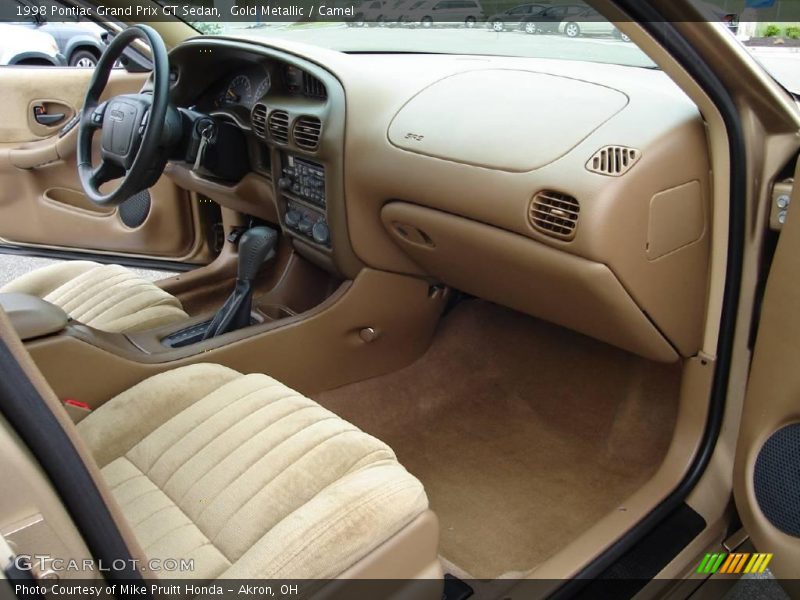 Gold Metallic / Camel 1998 Pontiac Grand Prix GT Sedan