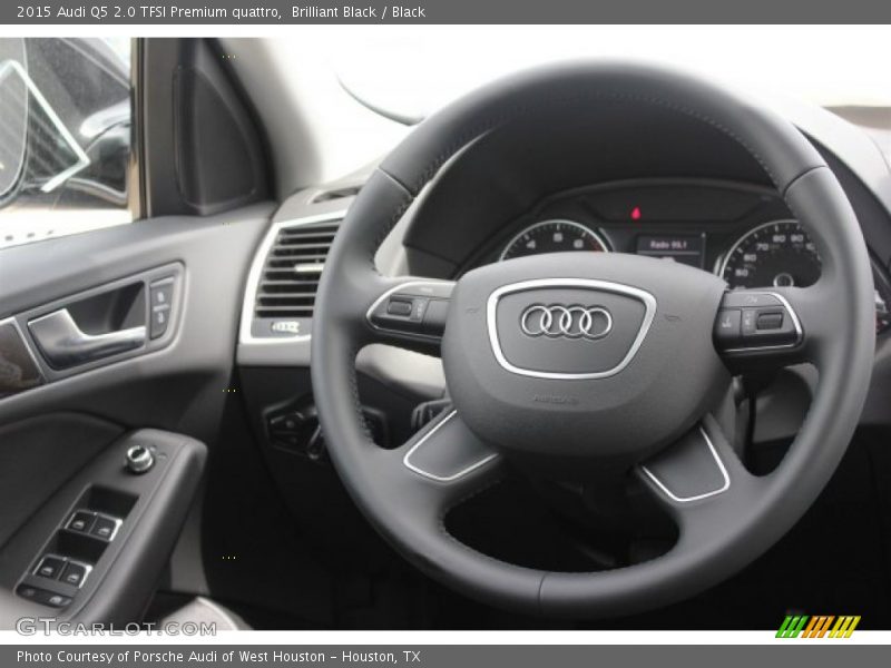 Brilliant Black / Black 2015 Audi Q5 2.0 TFSI Premium quattro