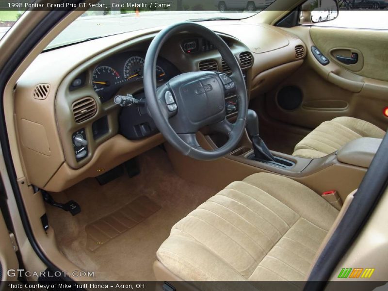 Gold Metallic / Camel 1998 Pontiac Grand Prix GT Sedan