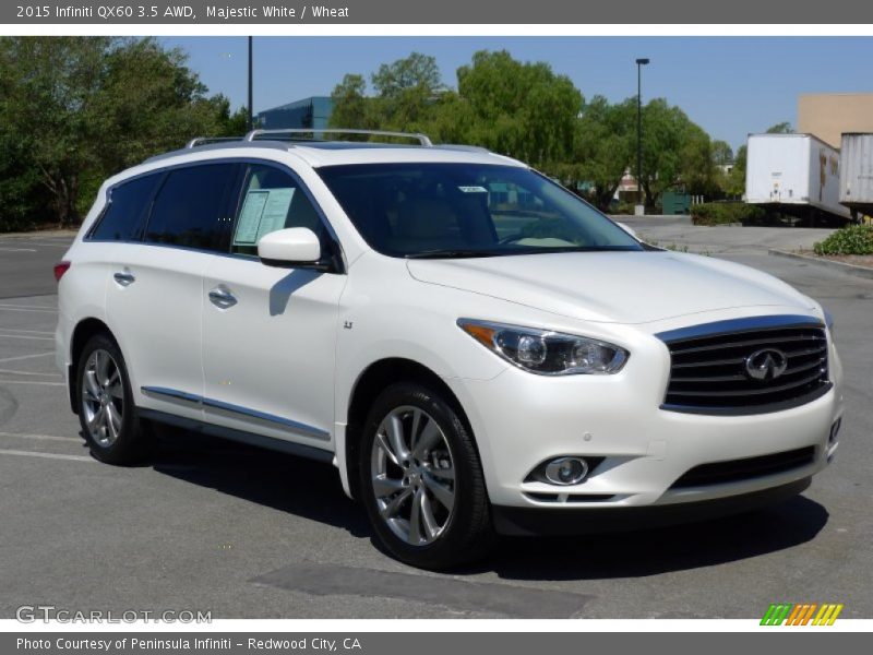 Front 3/4 View of 2015 QX60 3.5 AWD