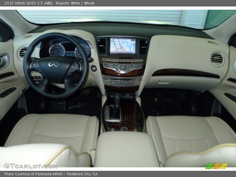 Dashboard of 2015 QX60 3.5 AWD