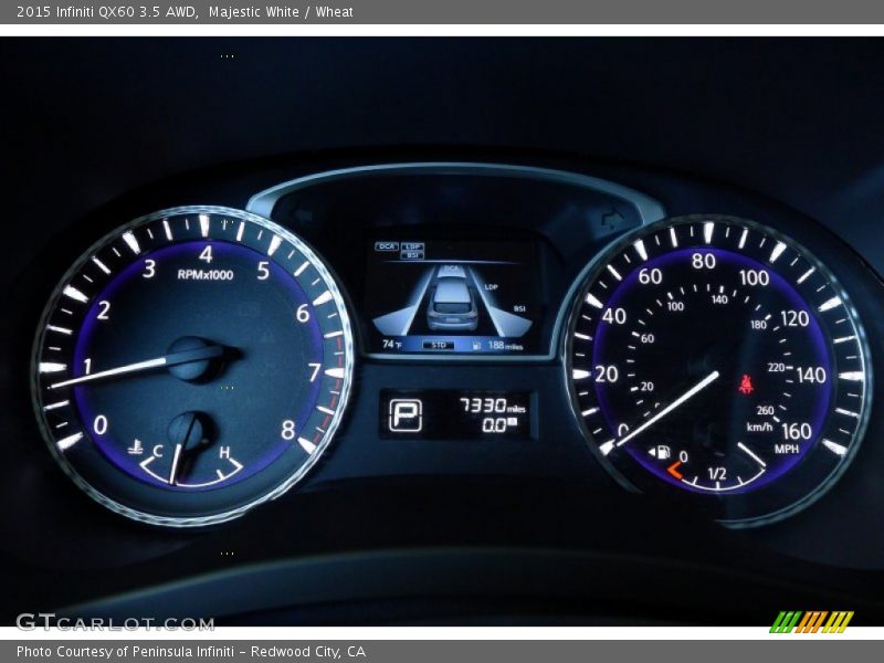  2015 QX60 3.5 AWD 3.5 AWD Gauges