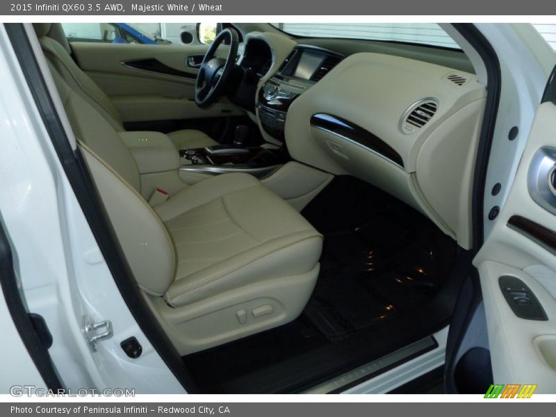 Majestic White / Wheat 2015 Infiniti QX60 3.5 AWD