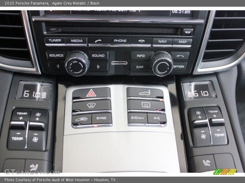 Agate Grey Metallic / Black 2015 Porsche Panamera