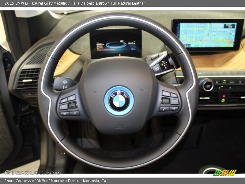 Laurel Grey Metallic / Tera Dalbergia Brown Full Natural Leather 2015 BMW i3