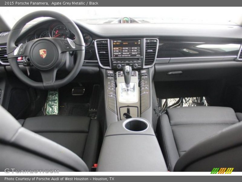 Agate Grey Metallic / Black 2015 Porsche Panamera