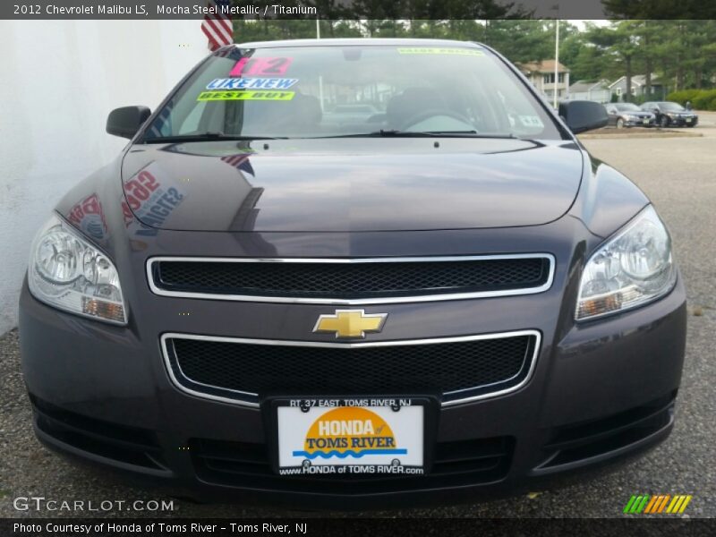 Mocha Steel Metallic / Titanium 2012 Chevrolet Malibu LS