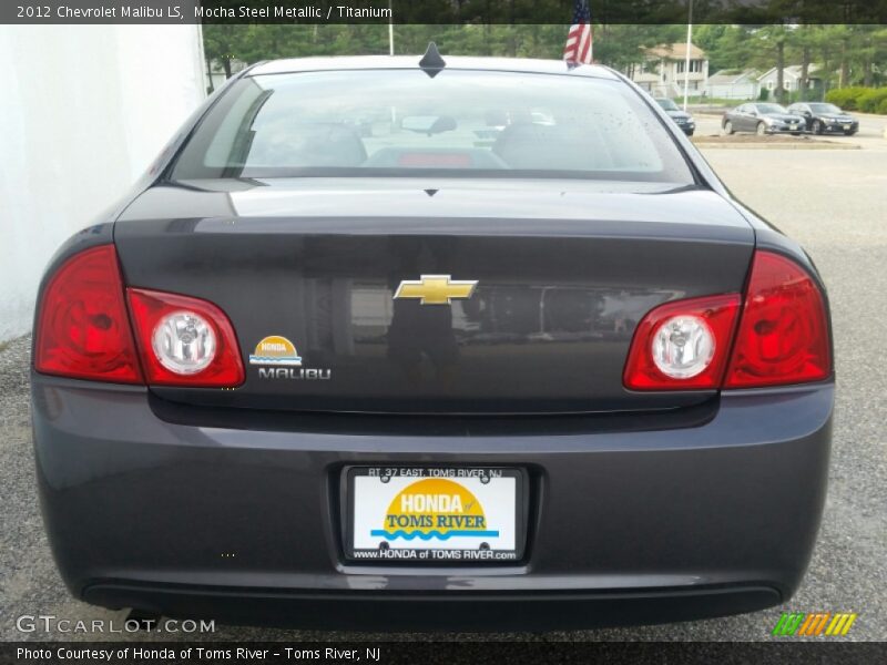Mocha Steel Metallic / Titanium 2012 Chevrolet Malibu LS