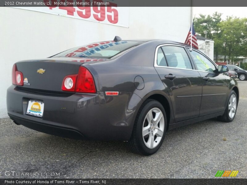 Mocha Steel Metallic / Titanium 2012 Chevrolet Malibu LS