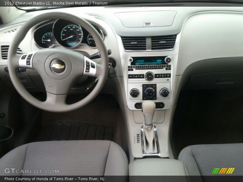 Mocha Steel Metallic / Titanium 2012 Chevrolet Malibu LS