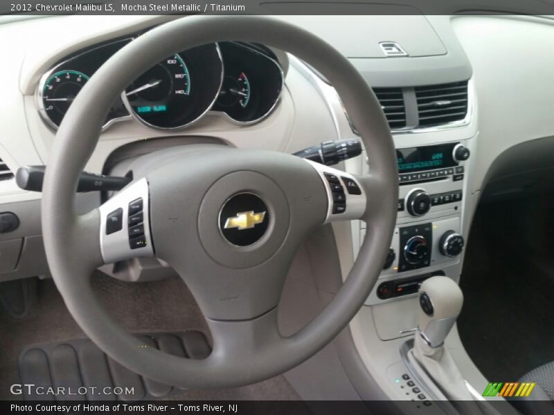 Mocha Steel Metallic / Titanium 2012 Chevrolet Malibu LS