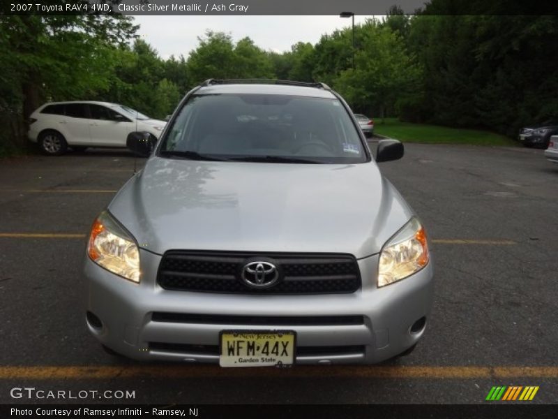 Classic Silver Metallic / Ash Gray 2007 Toyota RAV4 4WD