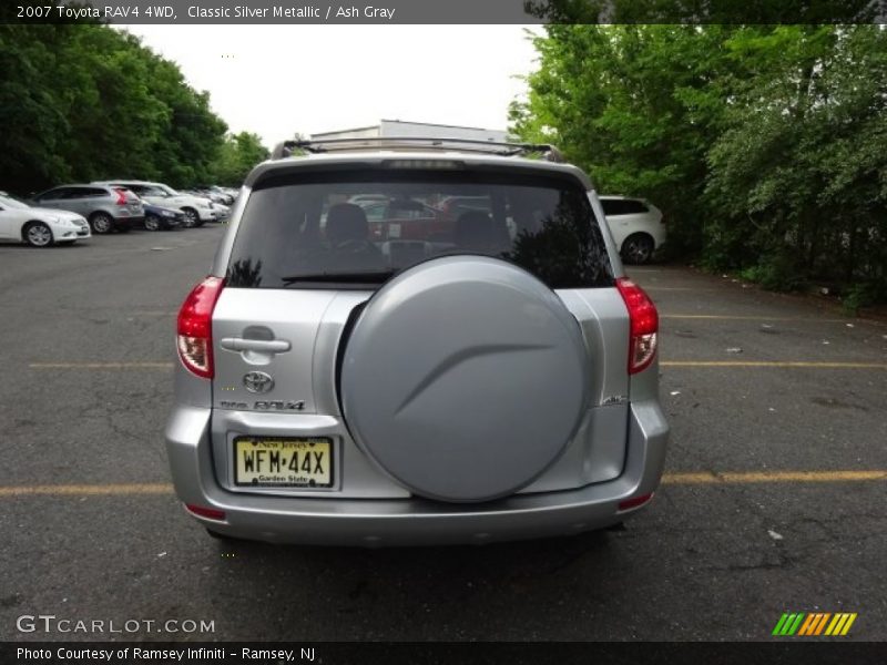 Classic Silver Metallic / Ash Gray 2007 Toyota RAV4 4WD
