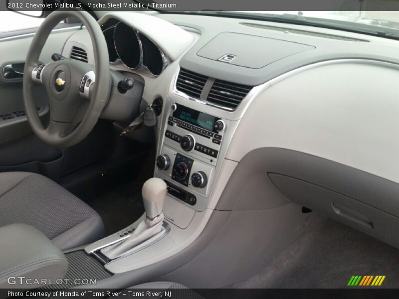 Mocha Steel Metallic / Titanium 2012 Chevrolet Malibu LS