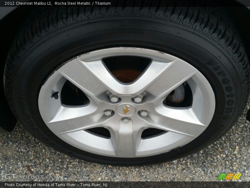 Mocha Steel Metallic / Titanium 2012 Chevrolet Malibu LS