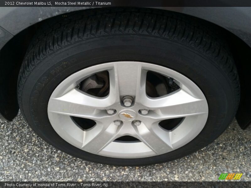 Mocha Steel Metallic / Titanium 2012 Chevrolet Malibu LS